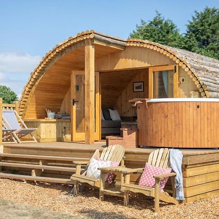 Villa Barnhorn Glamping Hooe Esterno foto