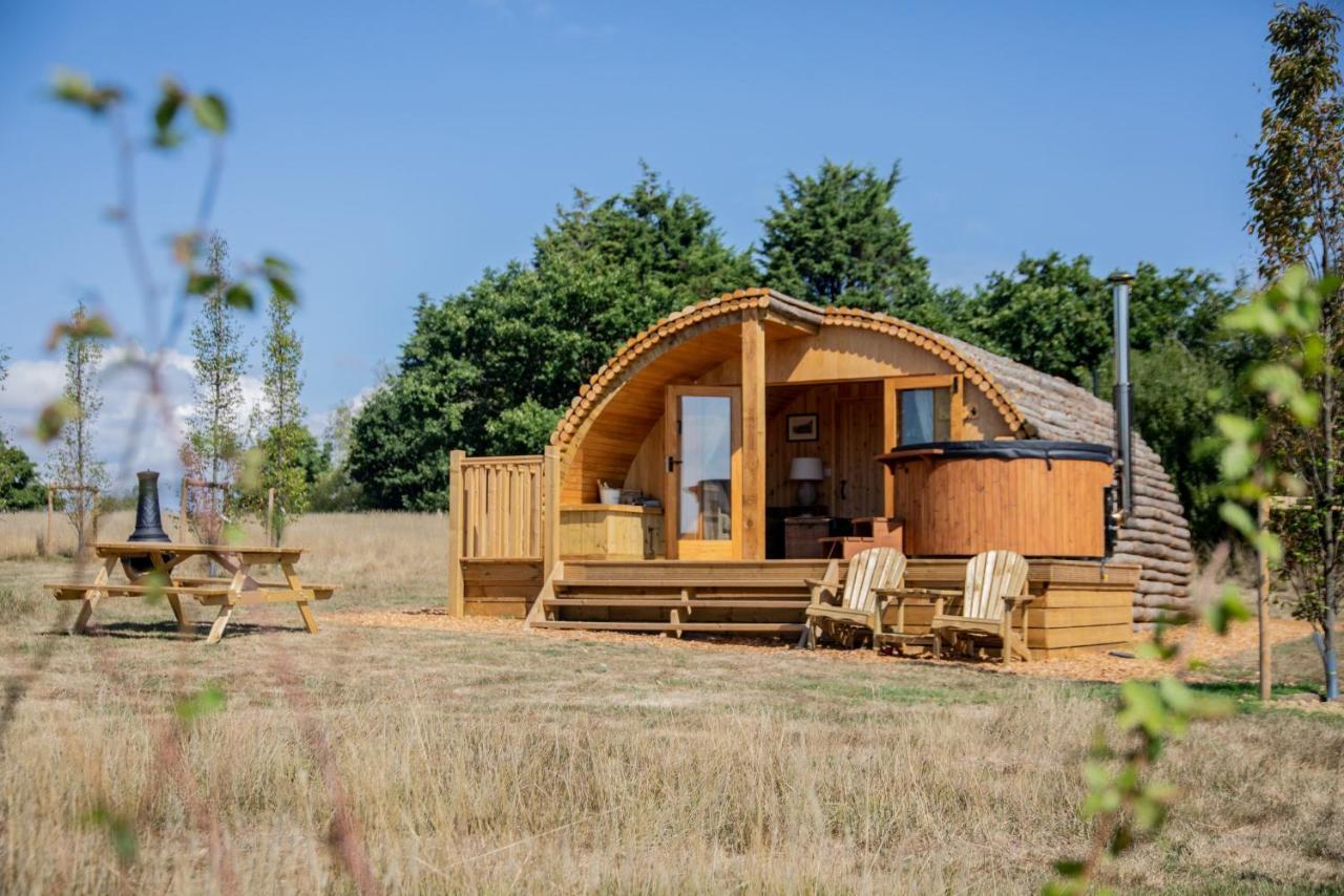 Villa Barnhorn Glamping Hooe Esterno foto