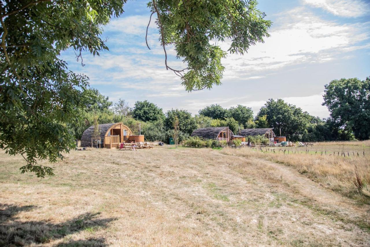 Villa Barnhorn Glamping Hooe Esterno foto