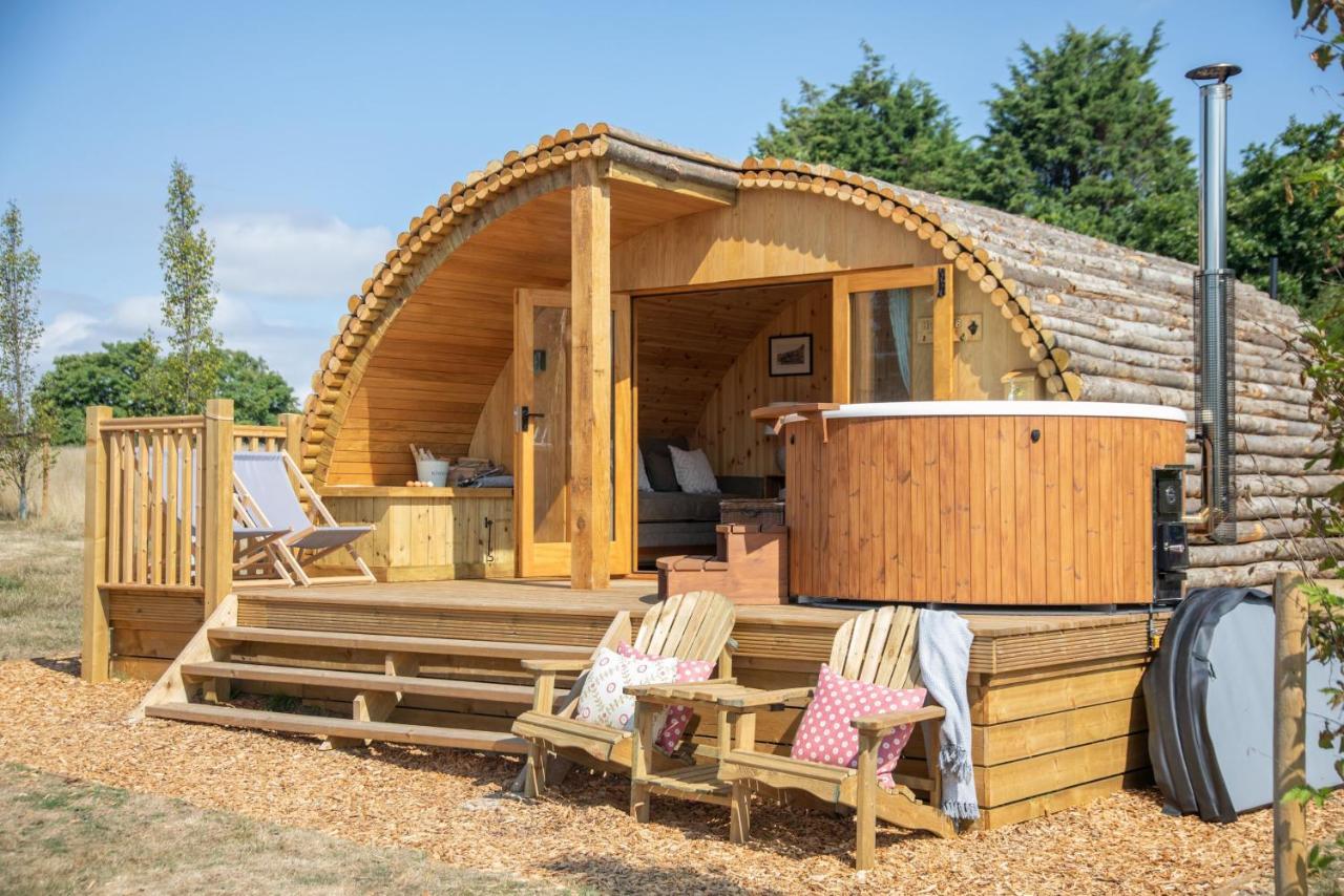 Villa Barnhorn Glamping Hooe Esterno foto