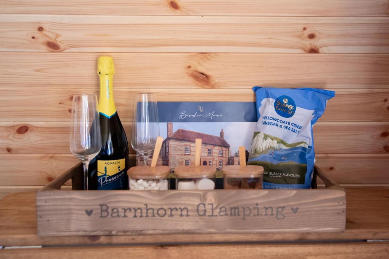 Villa Barnhorn Glamping Hooe Esterno foto