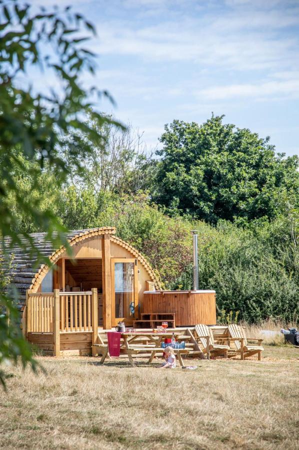 Villa Barnhorn Glamping Hooe Esterno foto