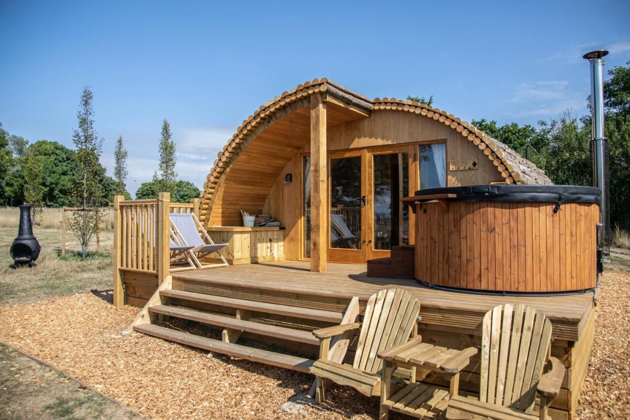 Villa Barnhorn Glamping Hooe Esterno foto