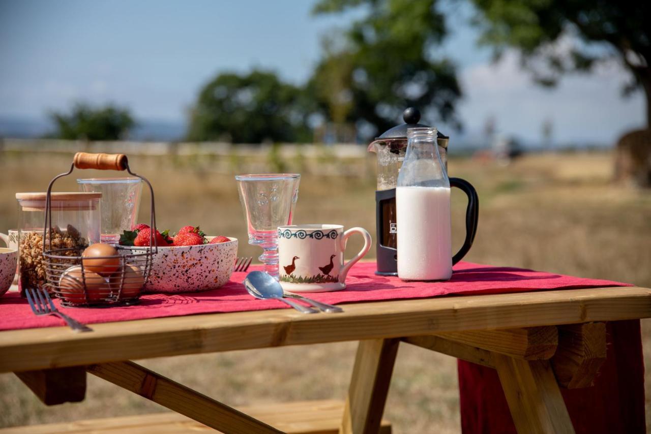 Villa Barnhorn Glamping Hooe Esterno foto